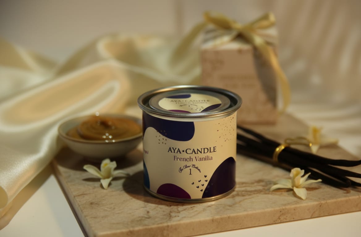 Teneke Kutu Mum - French Vanilla