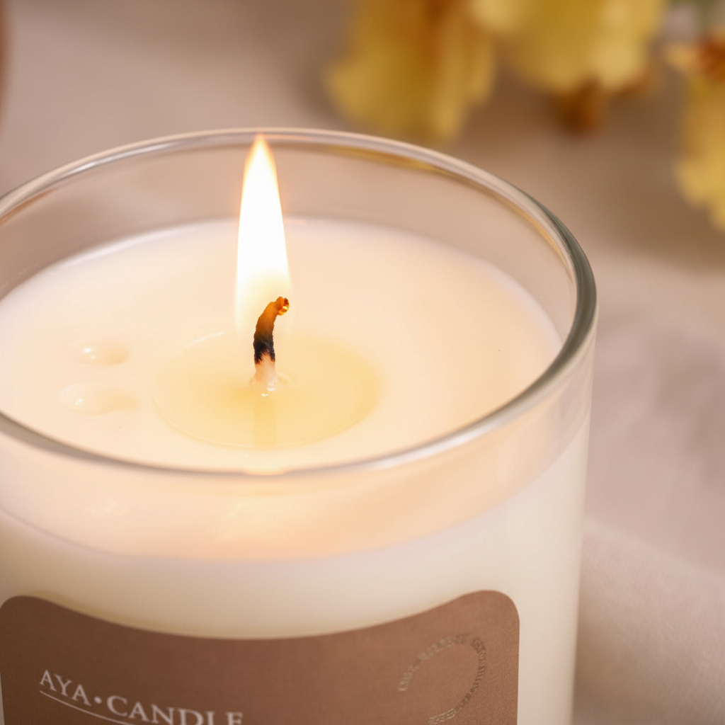 Cinnamon Intense mum yakın çekim detay