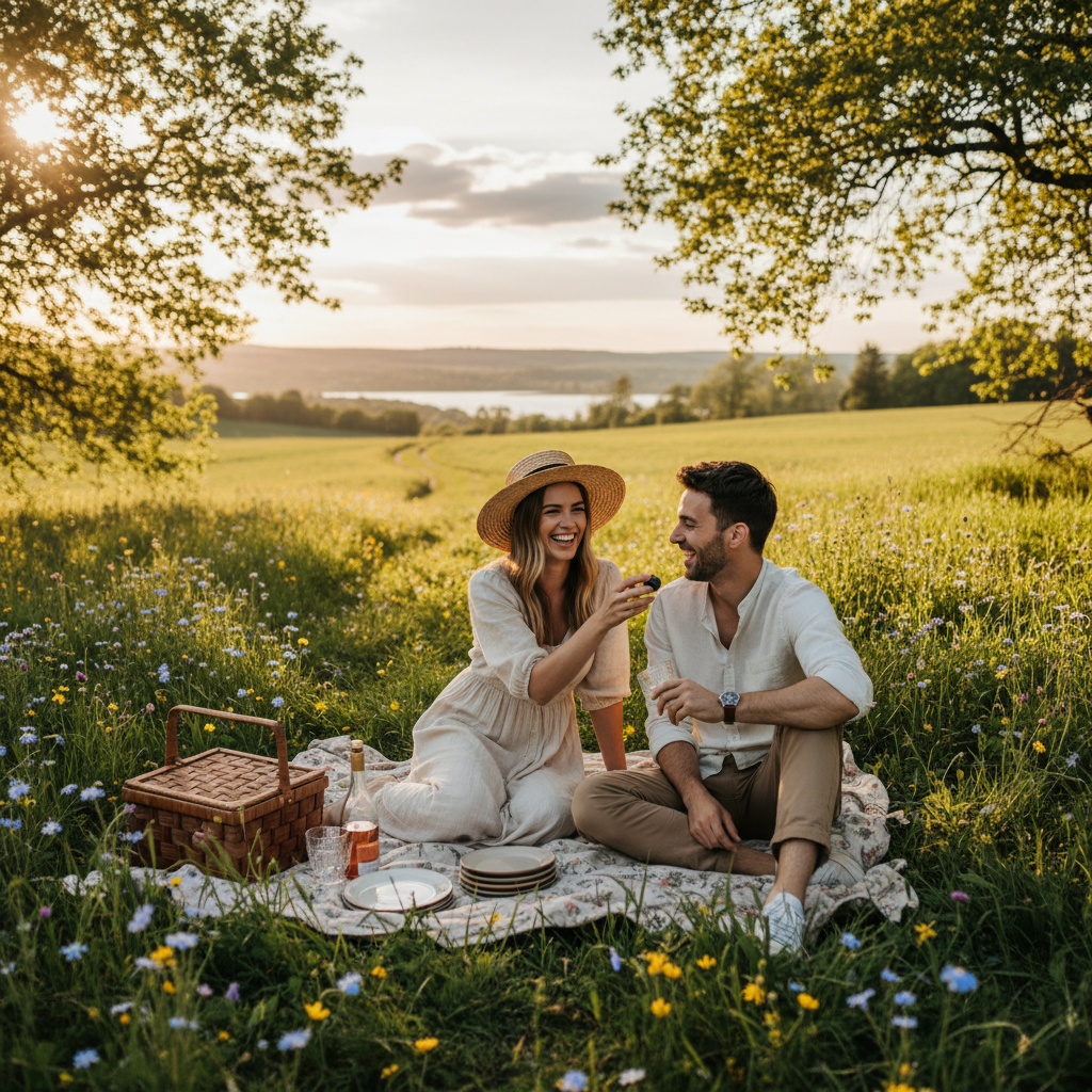 Fresh cut grass mum konsept