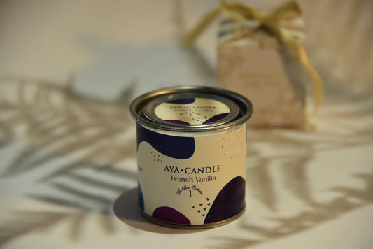 French Vanillia – Doğal Soya Mum | 200g El Yapımı | Zen & Meditasyon Kokusu