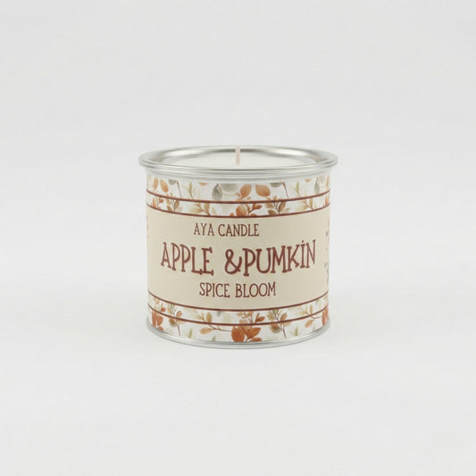 Teneke Kutu Mum - Apple & Pumpkin Spice Bloom