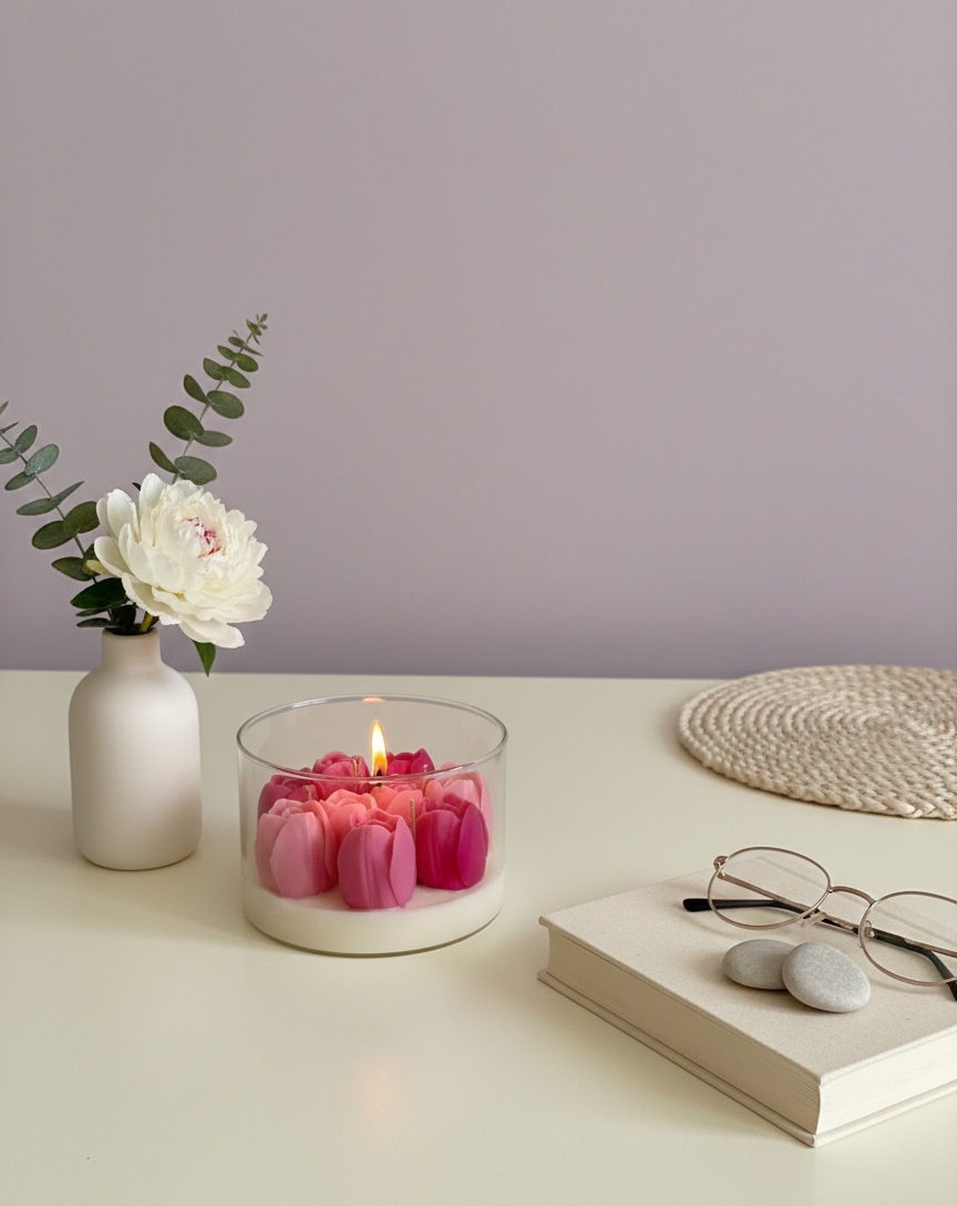 Sevgililer Günü Özel Mum